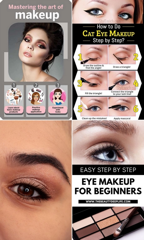 learn-eye-makeup-step-by-step-001 Leer oog make-up stap voor stap