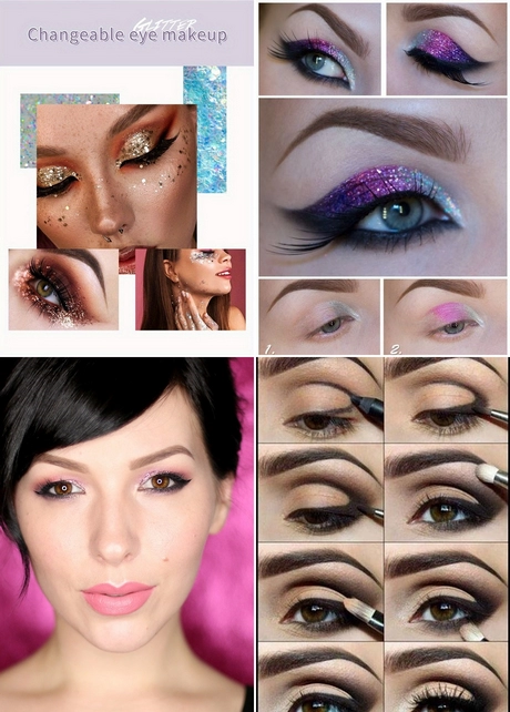 shimmer-eye-makeup-tutorial-001 Shimmer oog make-up tutorial
