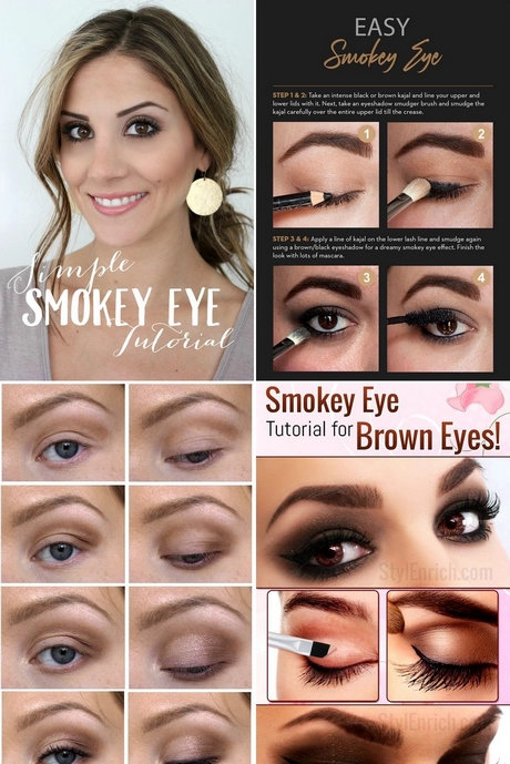 Smokey eye make-up trucs