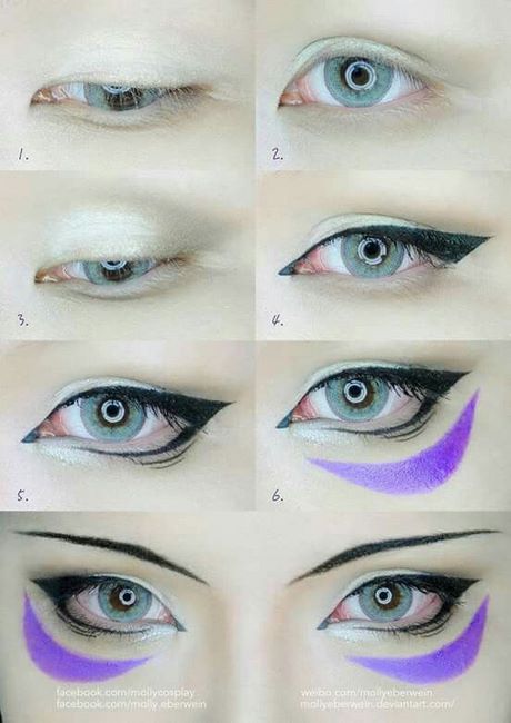 Anime eye makeup cosplay #2 by cuttie687 on DeviantArt