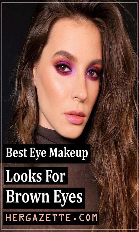 best-eye-makeup-for-brown-eyes-19_16 Beste oog make-up voor bruine ogen