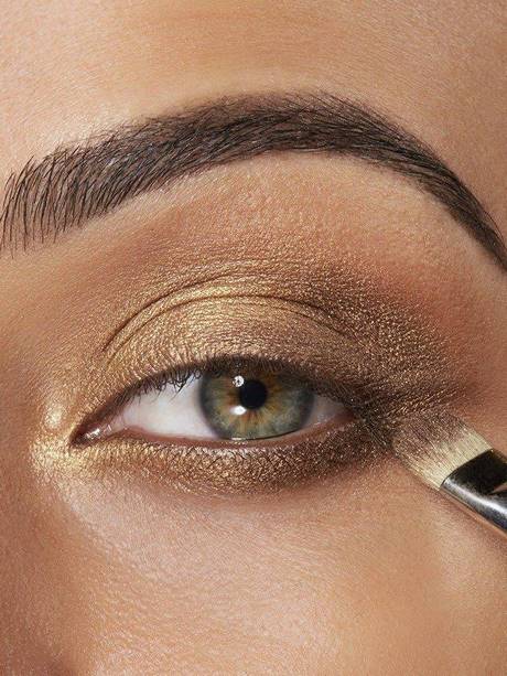 bronze-eye-makeup-31_4 Bronzen oog make-up