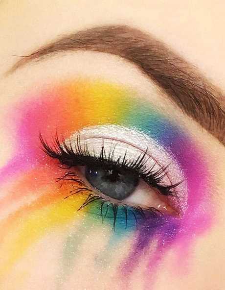 colorful-eye-makeup-94_9 Kleurrijke oog make-up