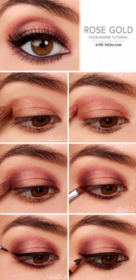 eye-makeup-ideas-for-brown-eyes-14_10 Oog make-up ideeën voor bruine ogen