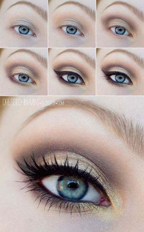 eye-makeup-ideas-for-brown-eyes-14_5 Oog make-up ideeën voor bruine ogen