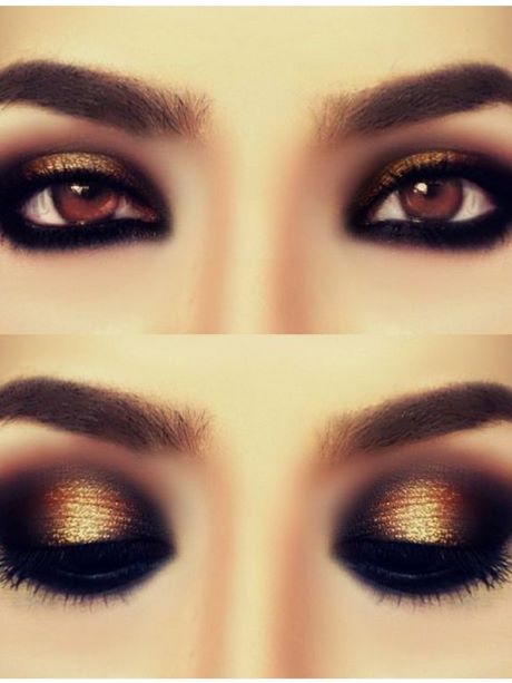 gold-eye-makeup-70_14 Gouden oogmakeup