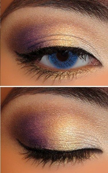gold-eye-makeup-70_3 Gouden oogmakeup