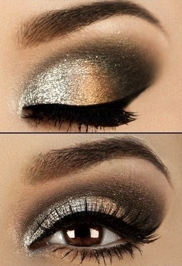 gold-eye-makeup-70_8 Gouden oogmakeup