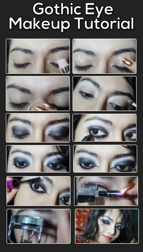 gothic-eye-makeup-76_7 Gotische oogmake-up