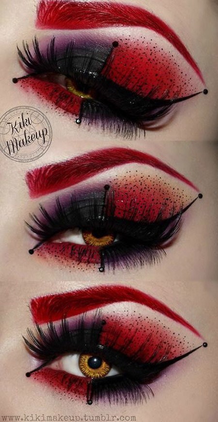 halloween-eye-makeup-ideas-35_6 Halloween oog make-up ideeën