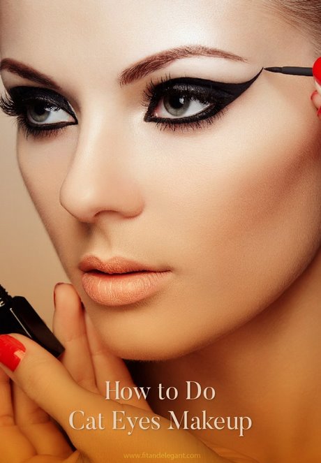 how-to-do-cat-eye-makeup-19_11 Hoe maak je cat eye make-up