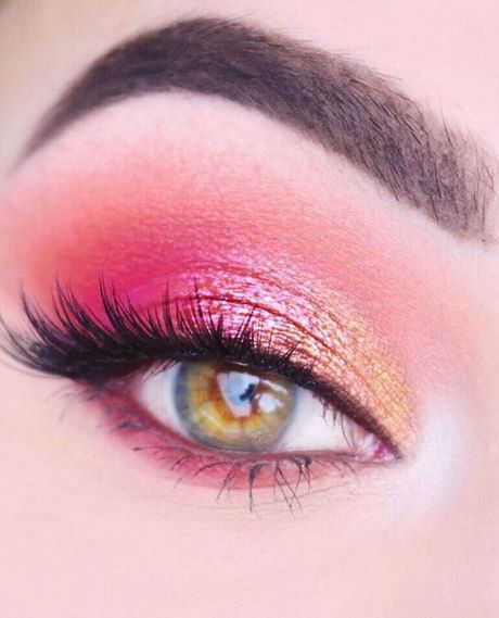 pink-eye-makeup-71_15 Roze oog make-up