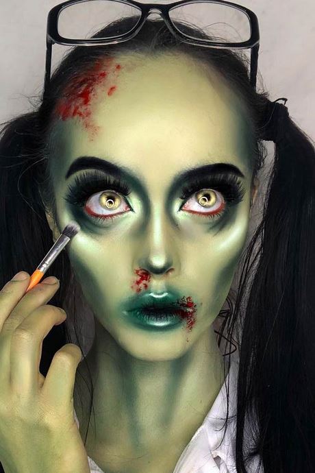 zombie-halloween-makeup-tutorials-35_17 Zombie halloween make-up tutorials