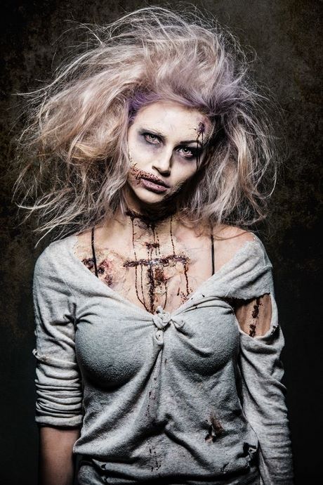 zombie-halloween-makeup-tutorials-35_6 Zombie halloween make-up tutorials