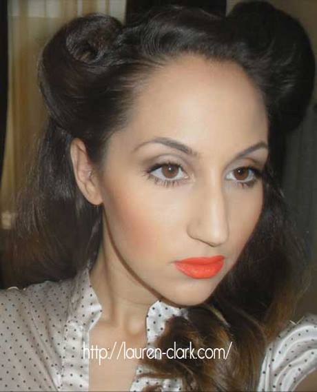 1940s-makeup-and-hair-tutorial-61_17 1940s make-up en haar tutorial