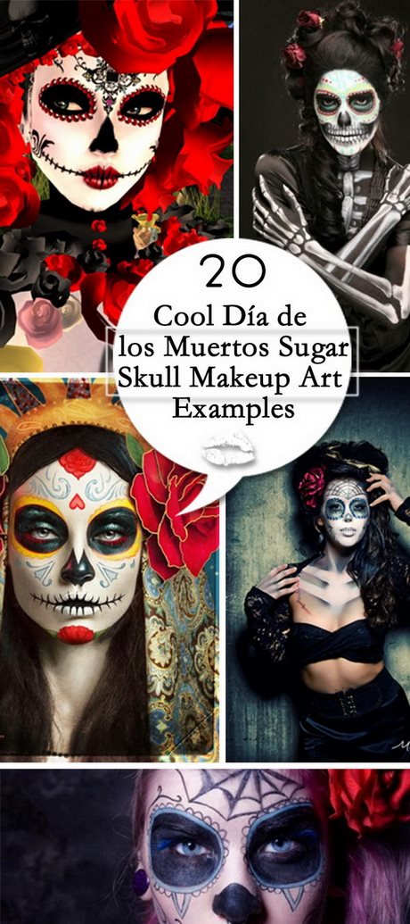2-sugar-skull-makeup-tutorial-56 2 suiker schedel make-up tutorial