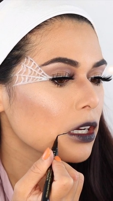 3d-spider-makeup-tutorial-34 3d spider make-up tutorial