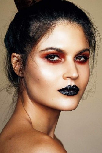 black-and-red-makeup-tutorial-62_13 Zwart en rood make-up tutorial