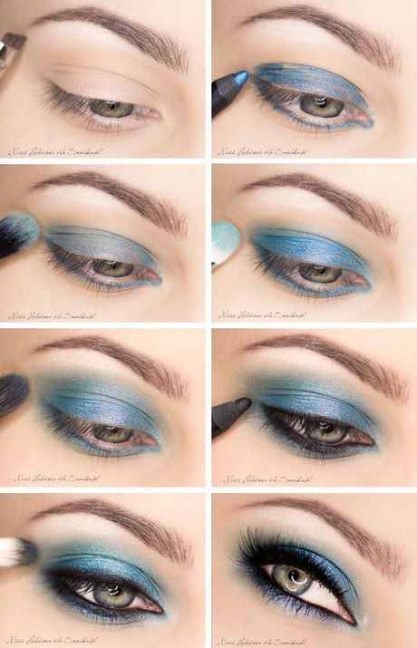 blue-eyeshadow-makeup-tutorial-08_3 Blauwe oogschaduw make-up tutorial