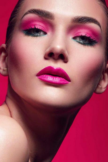 bright-neon-makeup-tutorial-93_12 Bright neon make-up tutorial