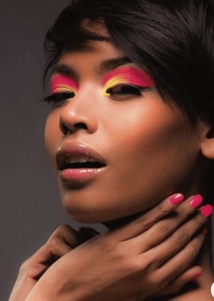bright-neon-makeup-tutorial-93_4 Bright neon make-up tutorial