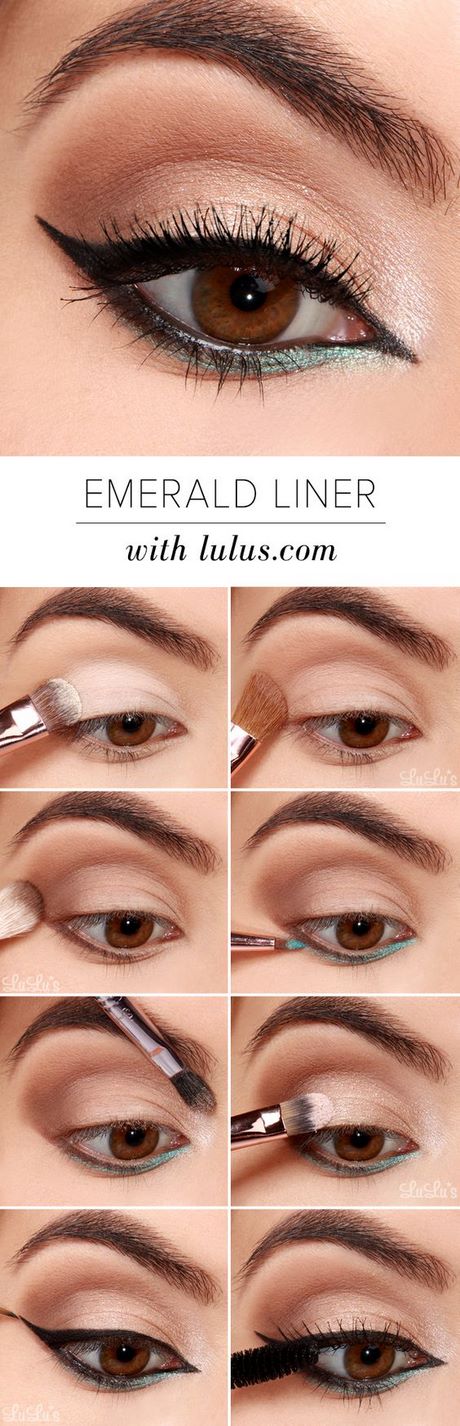 brown-eyeliner-makeup-tutorial-24_5 Bruine eyeliner make-up tutorial