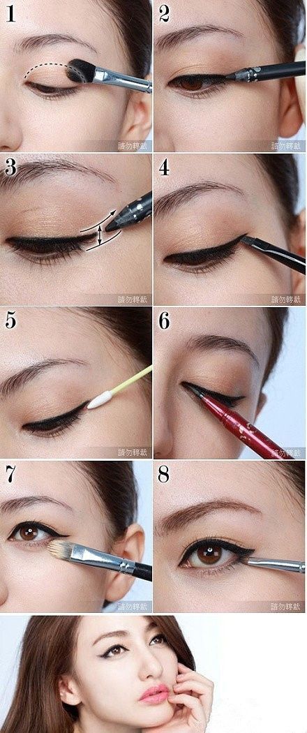 cat-eye-makeup-tutorial-for-asian-eyes-07_2 Cat eye make - up tutorial voor Aziatische ogen