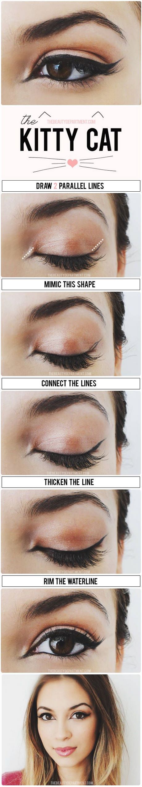 cats-eye-makeup-tutorial-45_6 Cat ' s eye make-up tutorial