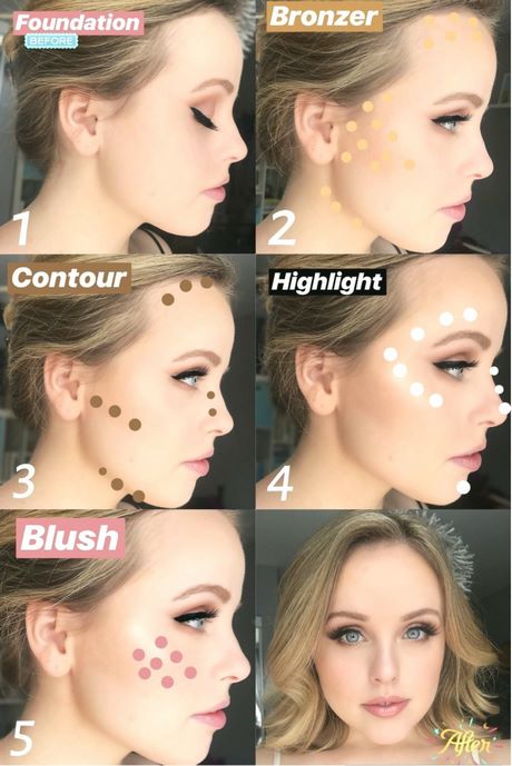 contour-makeup-tutorial-with-powder-77_8 Contour make-up tutorial met poeder