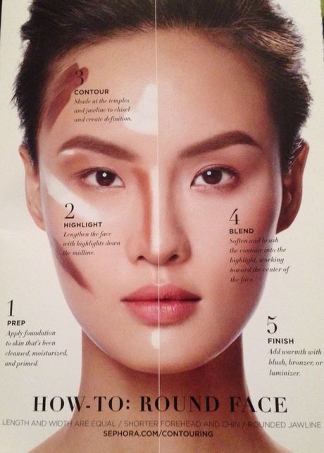 contour-round-face-makeup-tutorial-13_10 Contour ronde gezicht make-up tutorial