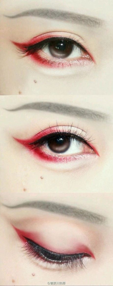 cute-geisha-makeup-tutorial-46_14 Leuke geisha make-up tutorial