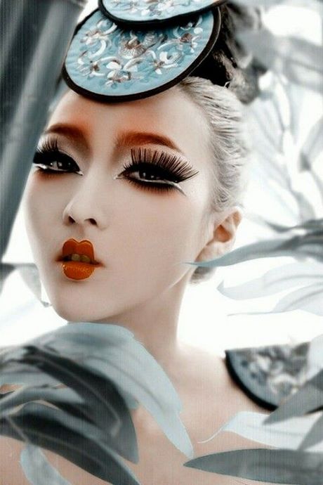 cute-geisha-makeup-tutorial-46_6 Leuke geisha make-up tutorial