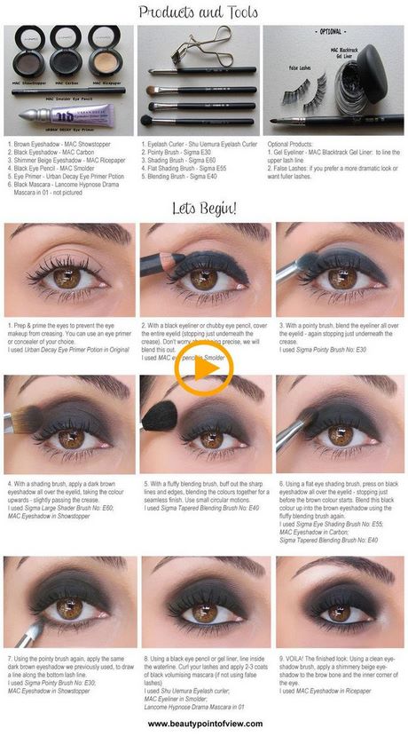 dark-brown-smokey-eye-makeup-tutorial-70_2 Donkerbruin smokey eye make-up tutorial