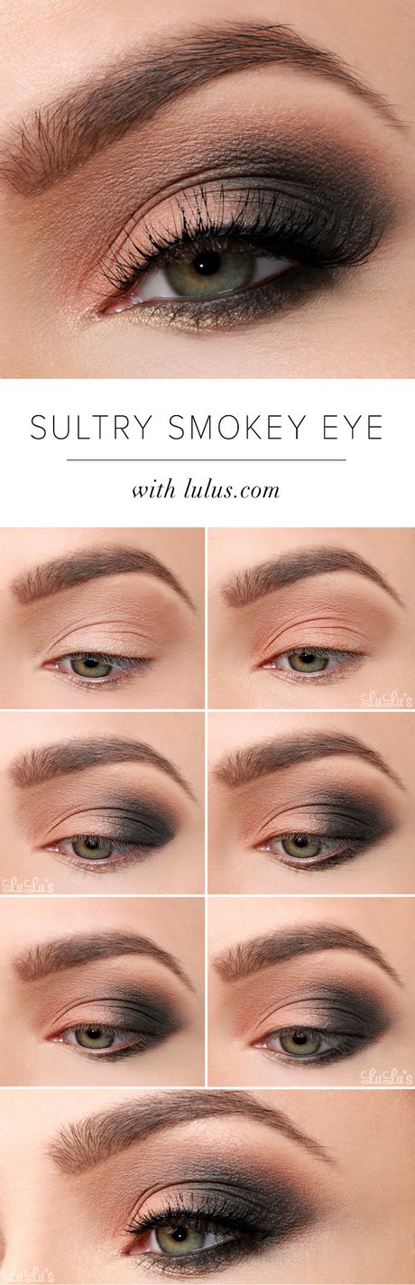 dark-brown-smokey-eye-makeup-tutorial-70_4 Donkerbruin smokey eye make-up tutorial