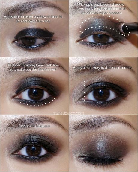 dark-brown-smokey-eye-makeup-tutorial-70_8 Donkerbruin smokey eye make-up tutorial