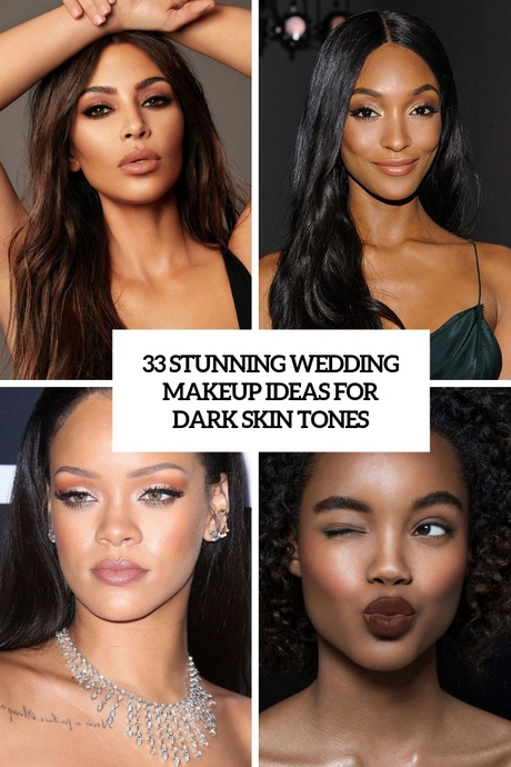 Donkere meisjes make-up tutorial