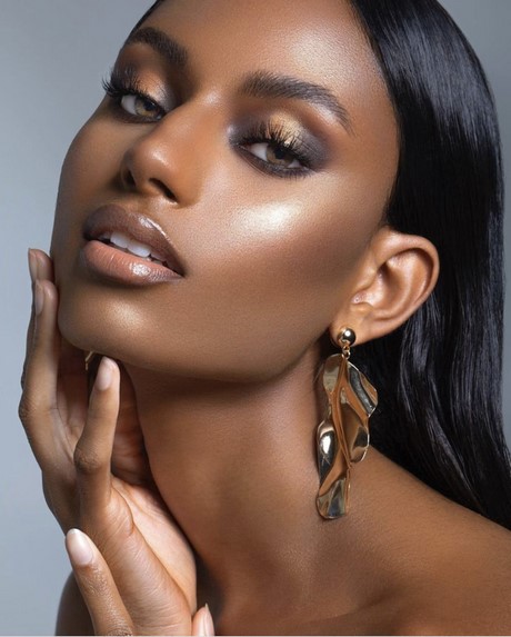 dark-skin-makeup-tutorial-2022-51 Donkere huid make-up tutorial 2022