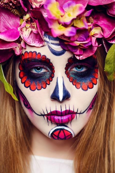 day-of-the-dead-makeup-tutorial-for-women-49_16 Dag van de dode make - up tutorial voor vrouwen