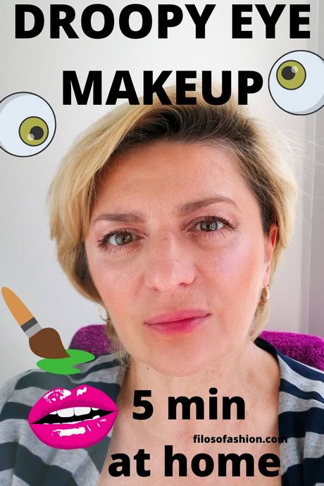 droopy-eyes-makeup-tutorial-35_16 Droopy ogen make-up tutorial