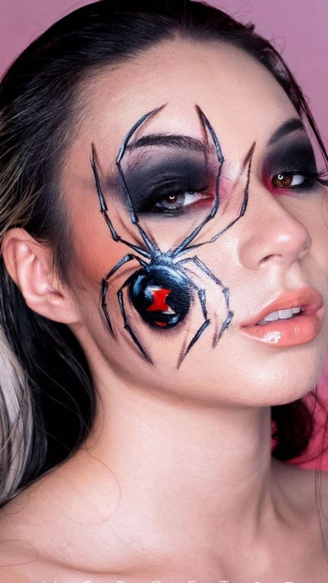easy-halloween-makeup-tutorial-2022-23_14 Gemakkelijk halloween make-up tutorial 2022