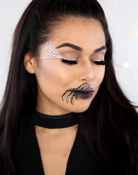 easy-halloween-makeup-tutorial-2022-23_3 Gemakkelijk halloween make-up tutorial 2022