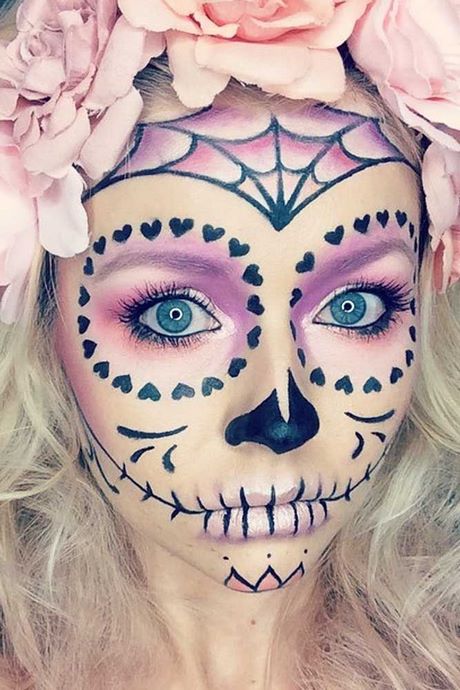 easy-mexican-sugar-skull-makeup-tutorial-73_17 Gemakkelijk Mexicaanse suiker schedel make-up tutorial