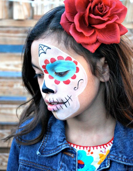 easy-mexican-sugar-skull-makeup-tutorial-73_2 Gemakkelijk Mexicaanse suiker schedel make-up tutorial
