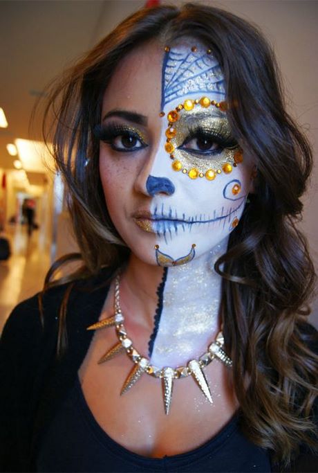 easy-skull-face-makeup-tutorial-96_17 Gemakkelijk schedel gezicht make-up tutorial