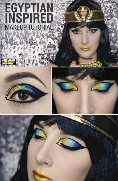 egyptian-princess-makeup-tutorial-90_10 Egyptische prinses make-up tutorial
