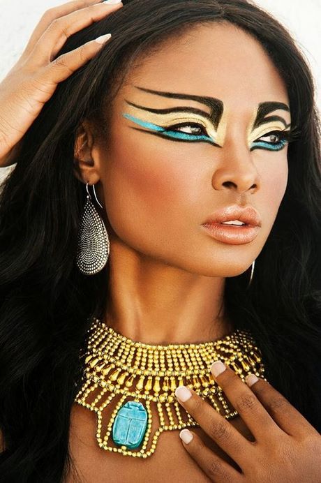 egyptian-princess-makeup-tutorial-90_11 Egyptische prinses make-up tutorial