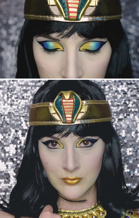 egyptian-princess-makeup-tutorial-90_15 Egyptische prinses make-up tutorial