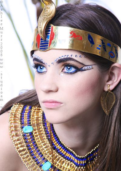 egyptian-princess-makeup-tutorial-90_16 Egyptische prinses make-up tutorial