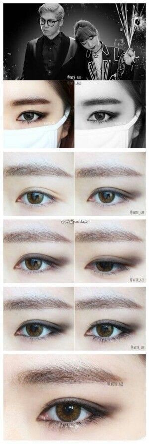 eyebrow-makeup-tutorial-asian-33_7 Wenkbrauw make-up tutorial Aziatisch