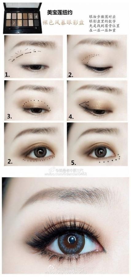 eyebrow-makeup-tutorial-asian-33_8 Wenkbrauw make-up tutorial Aziatisch
